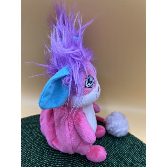 Popples Soft Pink Sunny The Popples Plush Stuffed Animal 2015 Spinmaster Cute - Picture 2 of 7